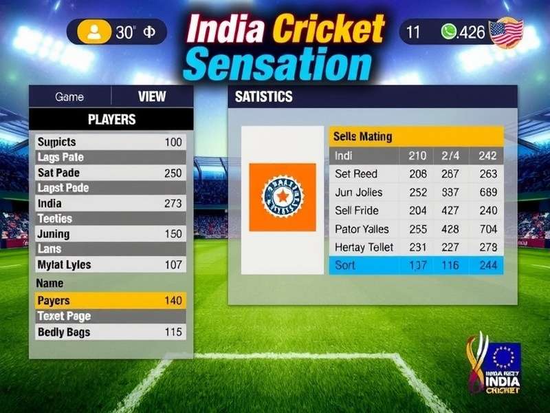 India Basket Cricket Sensation Player Statistics